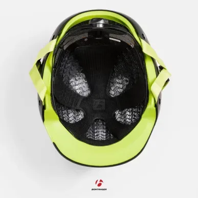 Bontrager Jet Wavecel Child Black/Volt | Детска каска за велосипед
