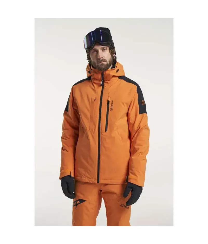 Tenson Core Dark Orange - Men's Ski Jacket Tenson Core Dark Orange - Men's Ski Jacket