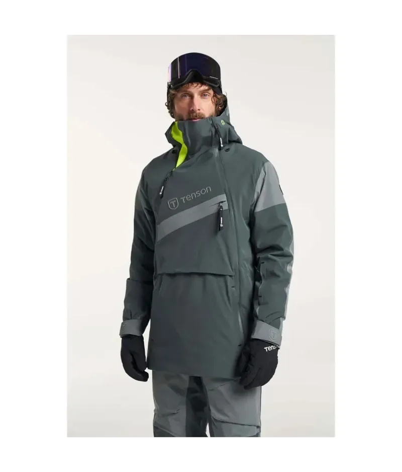Tenson Aerismo Jackorak Grey Green - Men's Ski Jacket