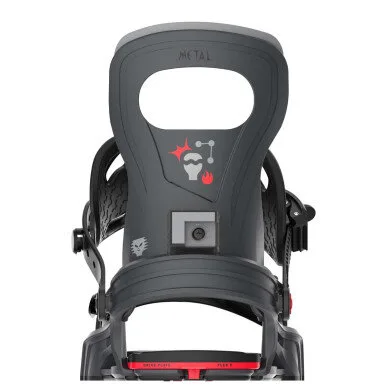 Bent Metal Joint Grey 2026 – Men's Snowboard Bindings – view 2