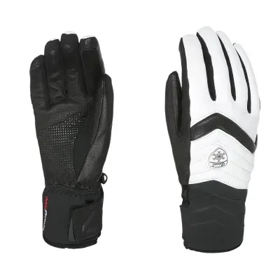 Level Maya Black-White - Women's Ski Gloves
