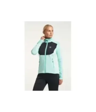 Tenson TXlite Full Zip Light | Дамски междинен слой за туризъм