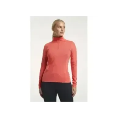 Tenson TXlite Half Zip Coral | Дамски междинен слой за туризъм