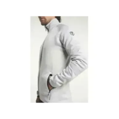 Tenson TXlite Midlayer Zip Light Grey - Men's Hiking Midlayer