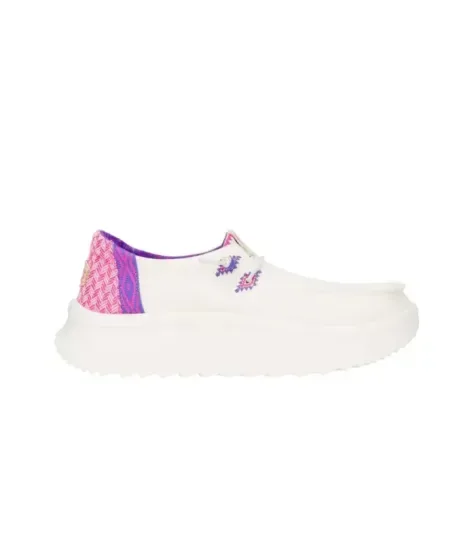 Hey Dude Wendy Peak White/Pink | Дамски обувки