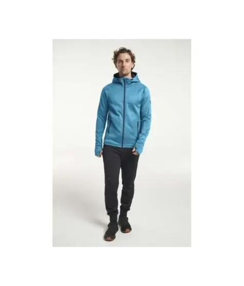 Tenson TXlite Midlayer Zip Blue | Мъжки суитшърт с качулка