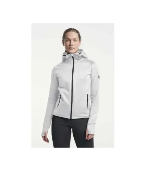 Tenson TXlite Midlayer Zip Light Grey | Дамски суитшърт с качулка