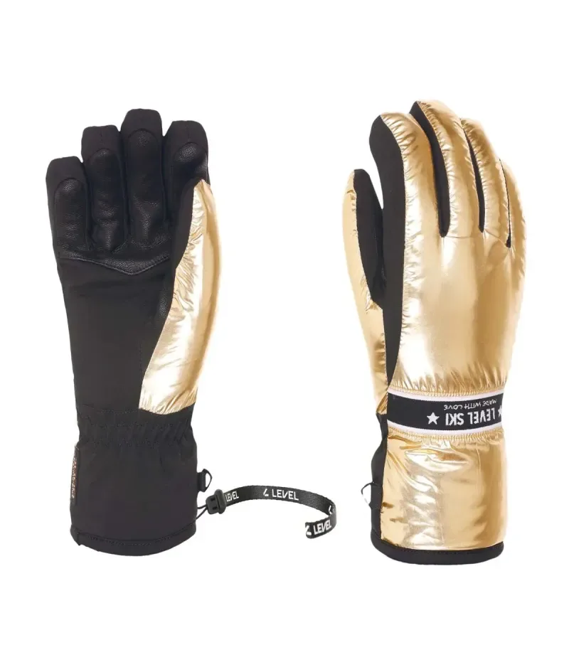 Level Bella Gold - Women's Ski Gloves