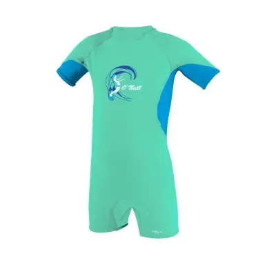 O'Neill Toddler O'Zone UV Spring, Light Aqua / Sky / White – детски слънцезащитен гащеризон