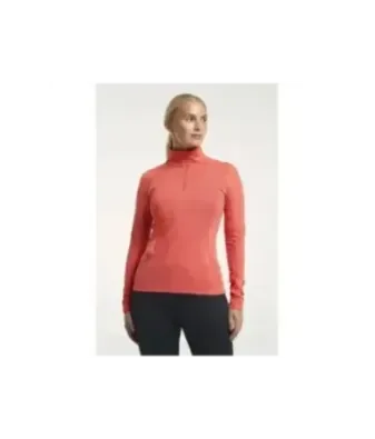Tenson TXlite Half Zip Coral | Дамски междинен слой за туризъм