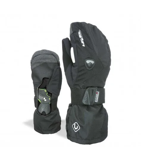 Level Fly Mitt Black | Сноуборд ръкавици с протектор